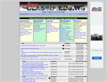 Tablet Screenshot of freeclassifieds.ws